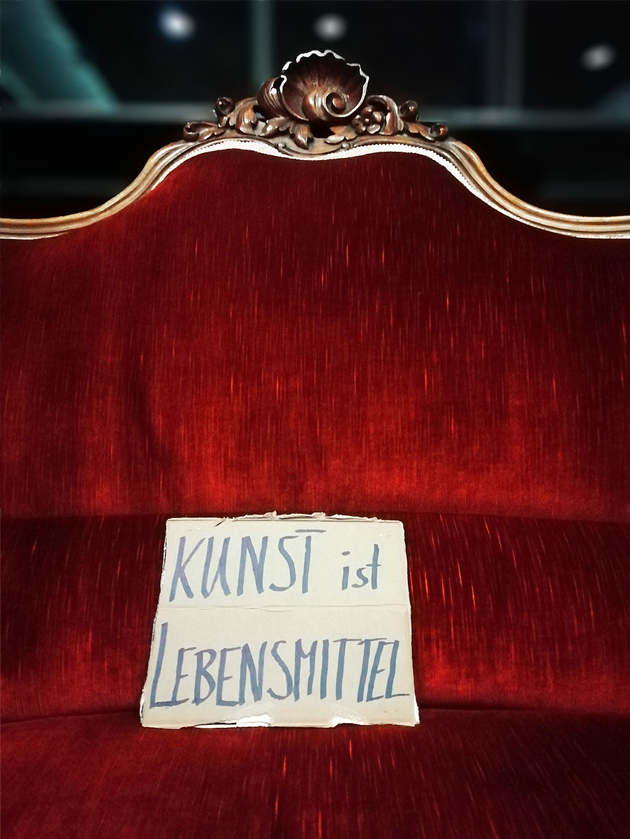 Kunst ist Lebensmittel
